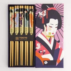 Spisepinde gavesæt - Geisha